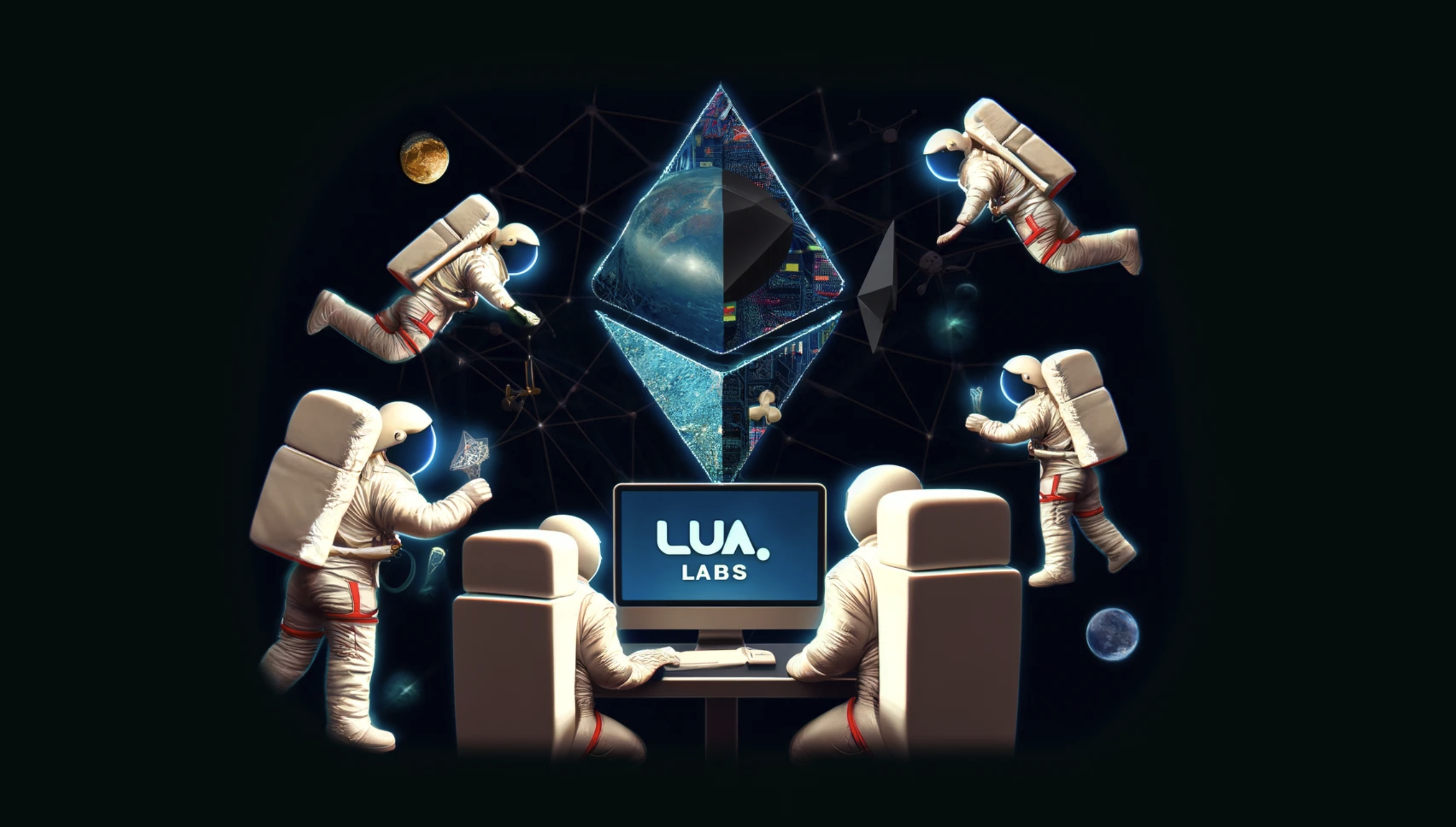 Picture of the lua labs team together